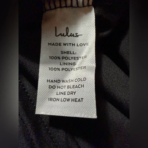 Lulus NWT “Darling Daylily” Black Floral High-Low Maxi Dress. Size Medium. - Picture 7 of 15